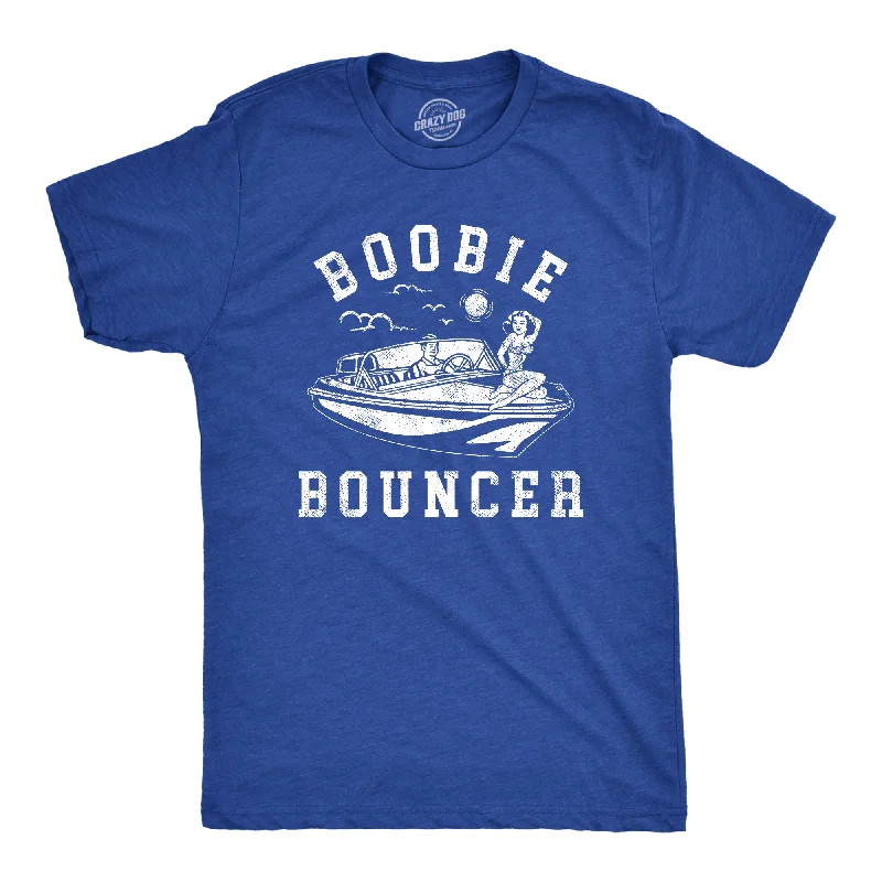 Men's relaxed fit performance t-shirt-Boobie Bouncer Men's T Shirt