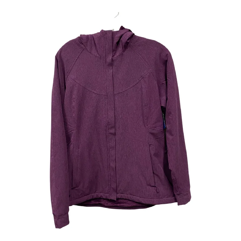 Men's hiking jacket-Men's sporty exercise t-shirt-Jacket Other By Kirkland In Purple, Size:M