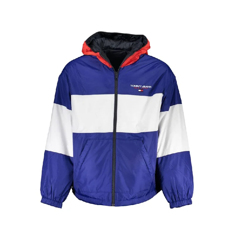 Men's notch collar jacket-Men's active lifestyle t-shirt-Tommy Hilfiger  Polyester Men's Jacket