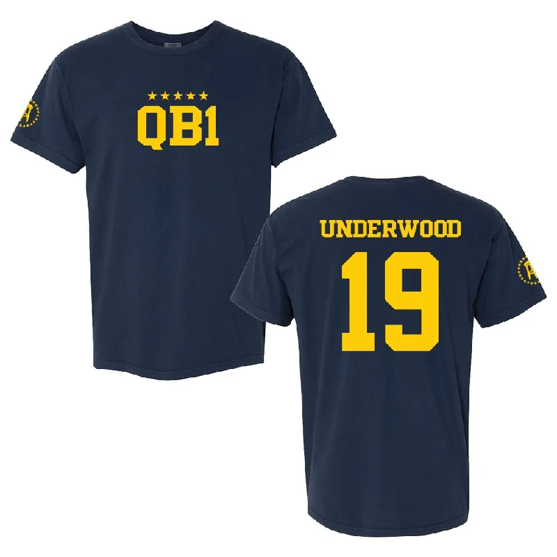 Men's lightweight athletic wear t-shirt-QB1 MI Tee