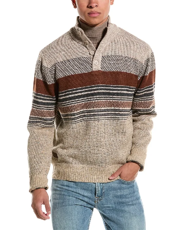 Men's breathable sweatshirt-Men's durable sports t-shirt-Point Zero Recycled Texture Sweater