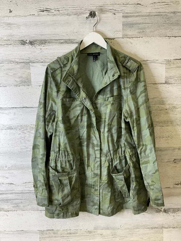 Men's weekend jacket-Men's comfortable exercise t-shirt-Jacket Other By Lane Bryant In Camouflage Print, Size: 20