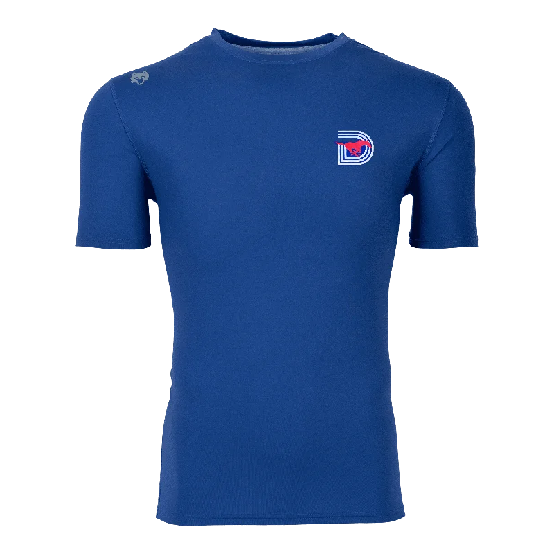 Men's sporty exercise t-shirt-SMU Triple-D Guide Short Sleeve Tee