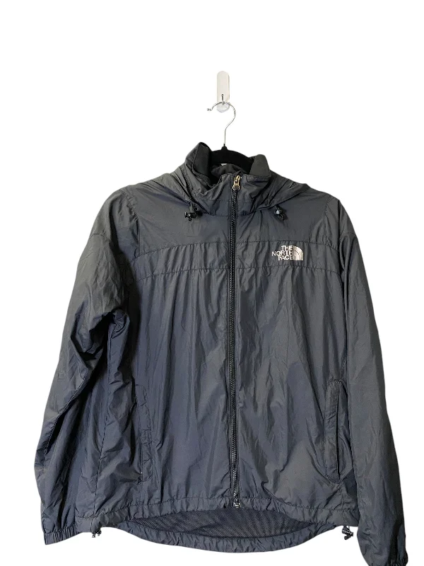 Men's travel coat-Men's casual athletic wear t-shirt-Jacket Windbreaker By The North Face In Black, Size: S