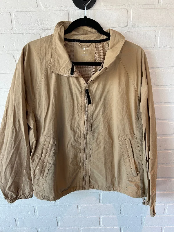 Men's button-up jacket-Men's organic athletic t-shirt-Jacket Other By Lou And Grey In Tan, Size: L