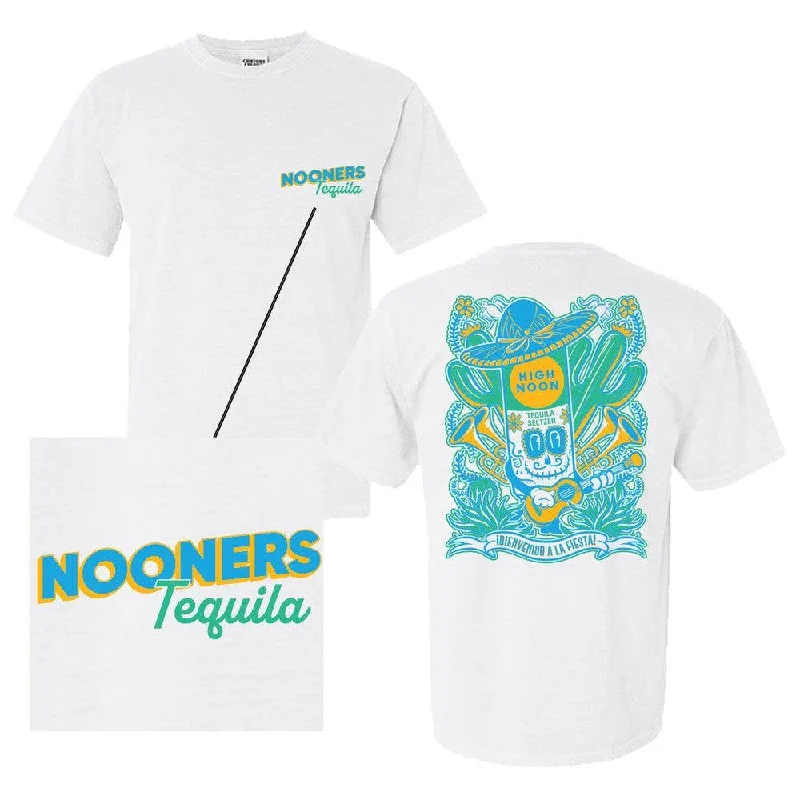 Men's versatile fitness t-shirt-Nooners Tequila Fiesta Tee