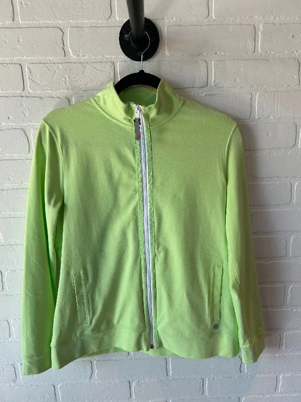 Men's outdoor jacket-Men's quick-dry athletic t-shirt-Jacket Other By Talbots In Green, Size: M