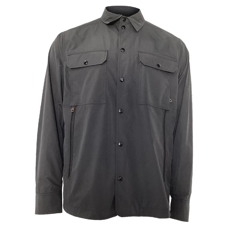 Men's corduroy jacket-Men's premium workout t-shirt-Matro Matro Jacket in Black Polyester