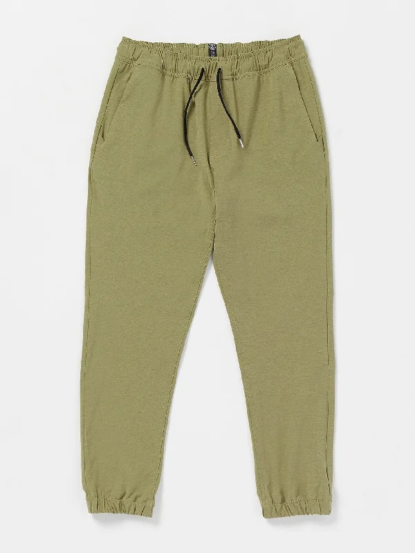 Men's formal pants-Men's eco-friendly gym t-shirt-Frickin Cross Shred Joggers - Vintage Green