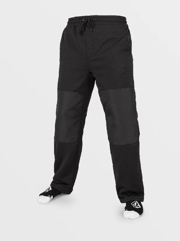 Men's flat front pants-Men's comfortable exercise t-shirt-Mens Tech Fleece Pants - Black