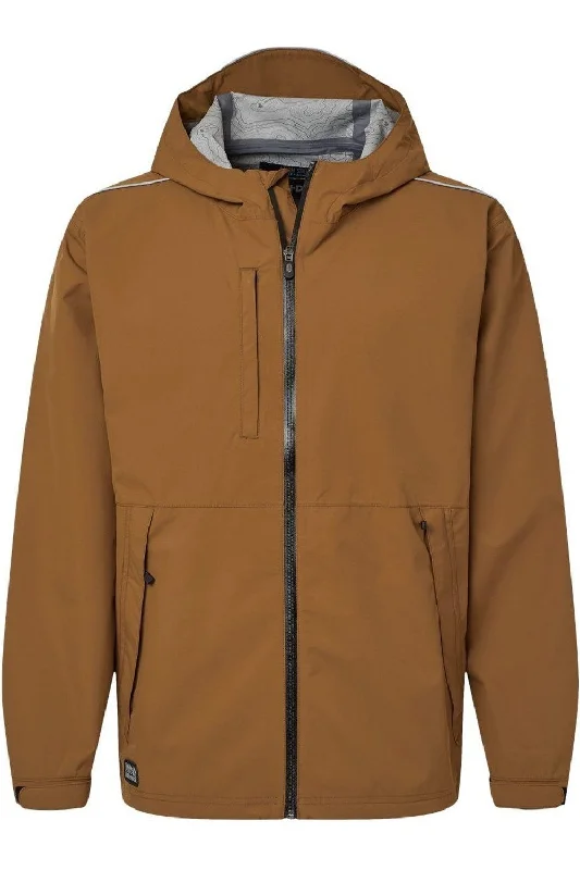 Men's utility coat-Men's relaxed fit performance t-shirt-DRI DUCK Challenger Full-Zip Jacket