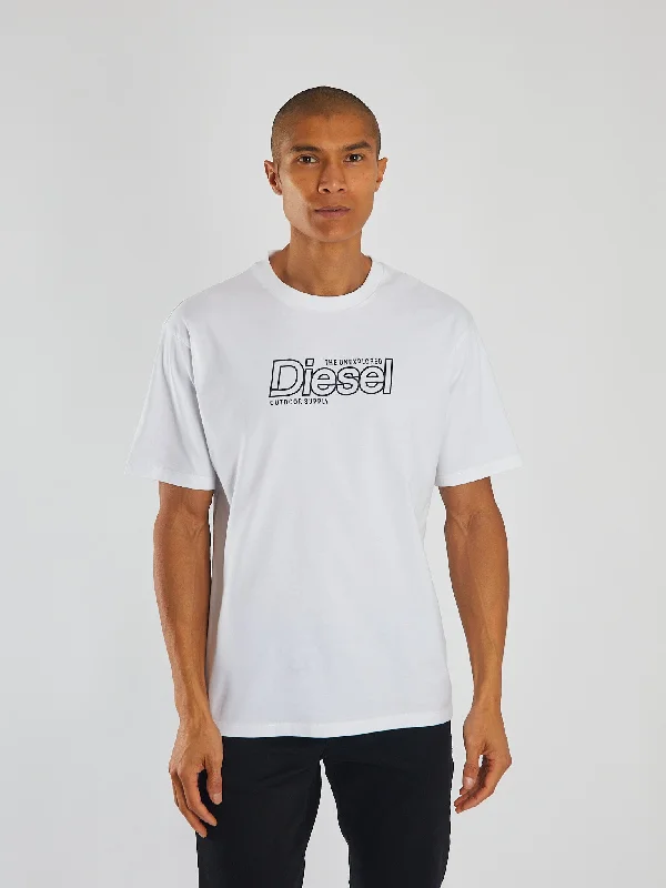 Men's eco-friendly gym t-shirt-Micah Tee Off White