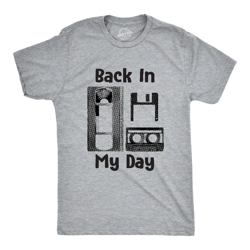 Men's breathable performance t-shirt-Back In My Day Men's T Shirt