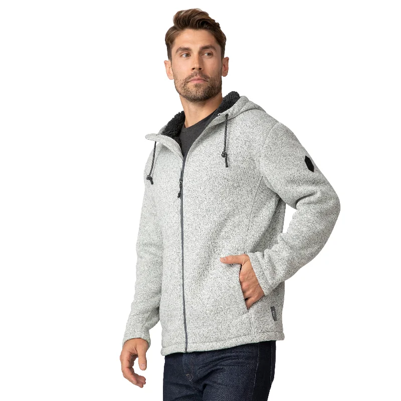 Men's athletic jacket-Men's organic athletic t-shirt-Free Country Men's Northwood Mountain Fleece Hoodie