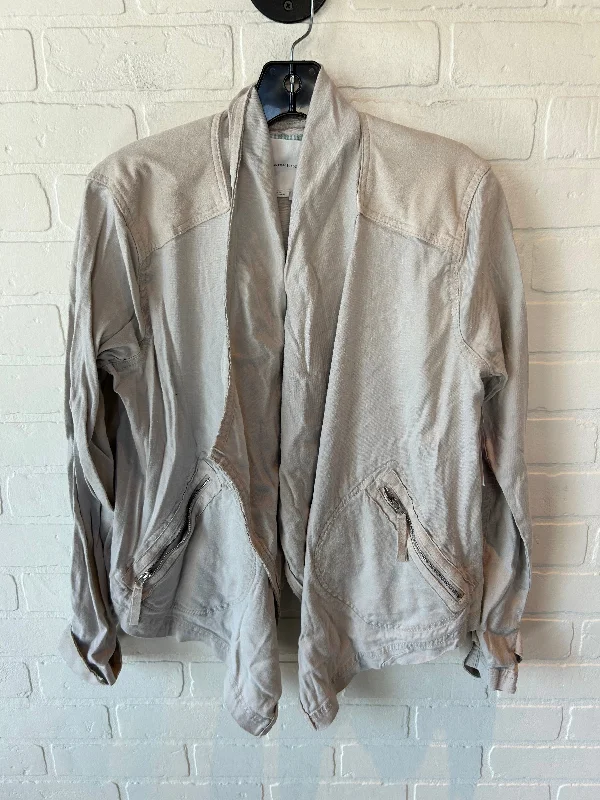 Men's relaxed fit jacket-Men's fashion-forward activewear t-shirt-Jacket Other By Anthropologie In Grey, Size: M