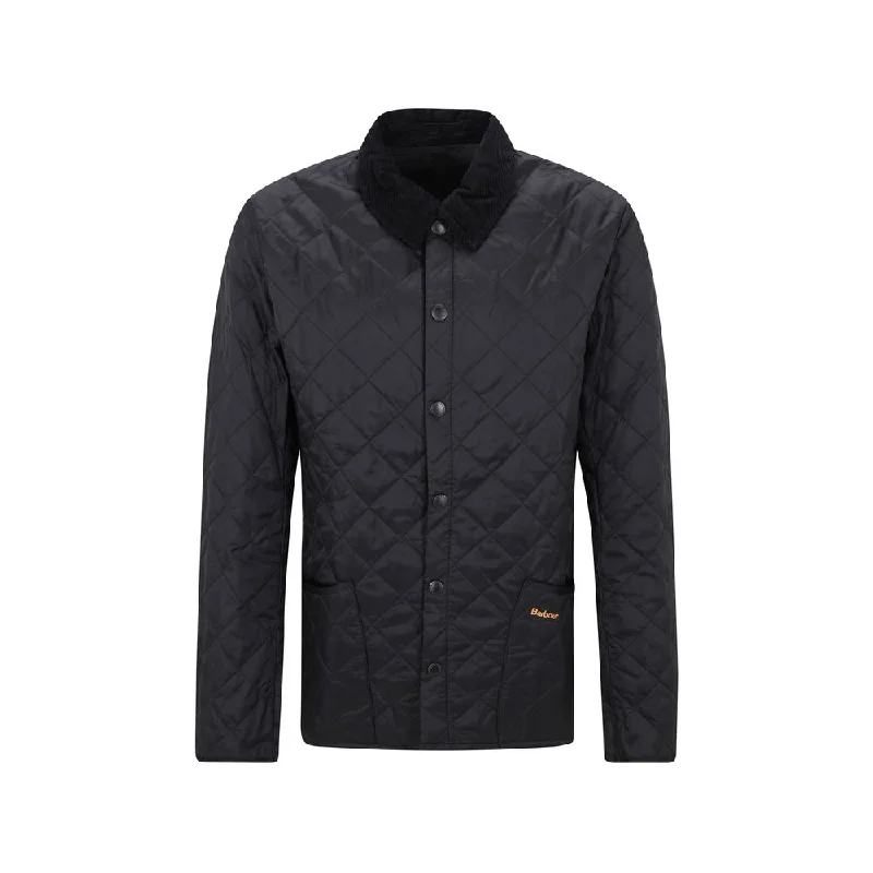 Men's festival jacket-Men's performance sports t-shirt-Barbour Heritage Quilt Men's Jacket