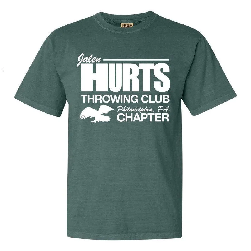 Men's modern fitness t-shirt-Hurts Throwing Club Tee