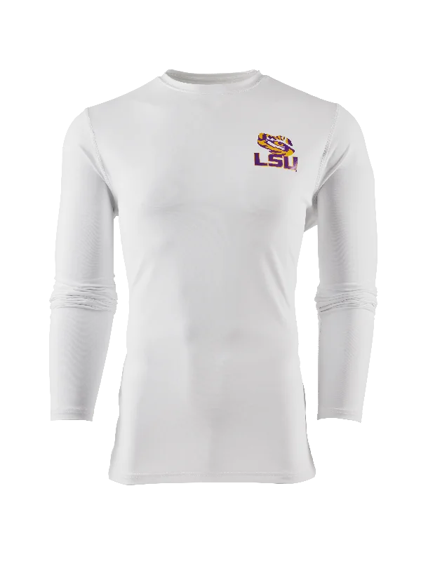 Men's premium workout t-shirt-LSU Geaux Tigers Guide Long Sleeve Tee