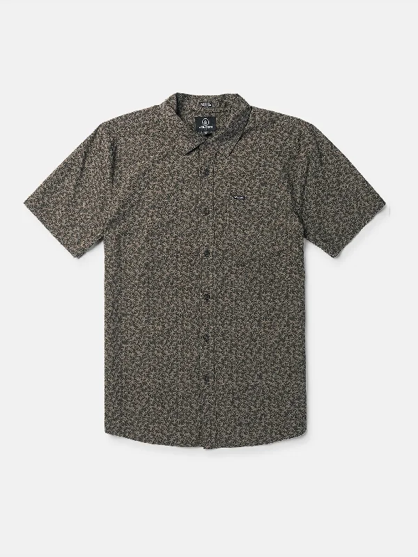 Men's club shirt-Men's sustainable athletic t-shirt-Stone Mash Short Sleeve Shirt - Stealth